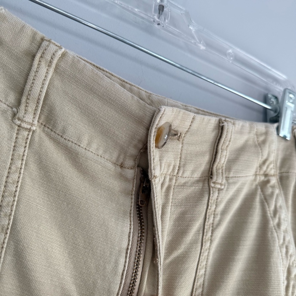FAHERTY Stretch Surplus Pants In Safari Size 27 Beige Casual Cargo Utility Pants - Picture 9 of 16